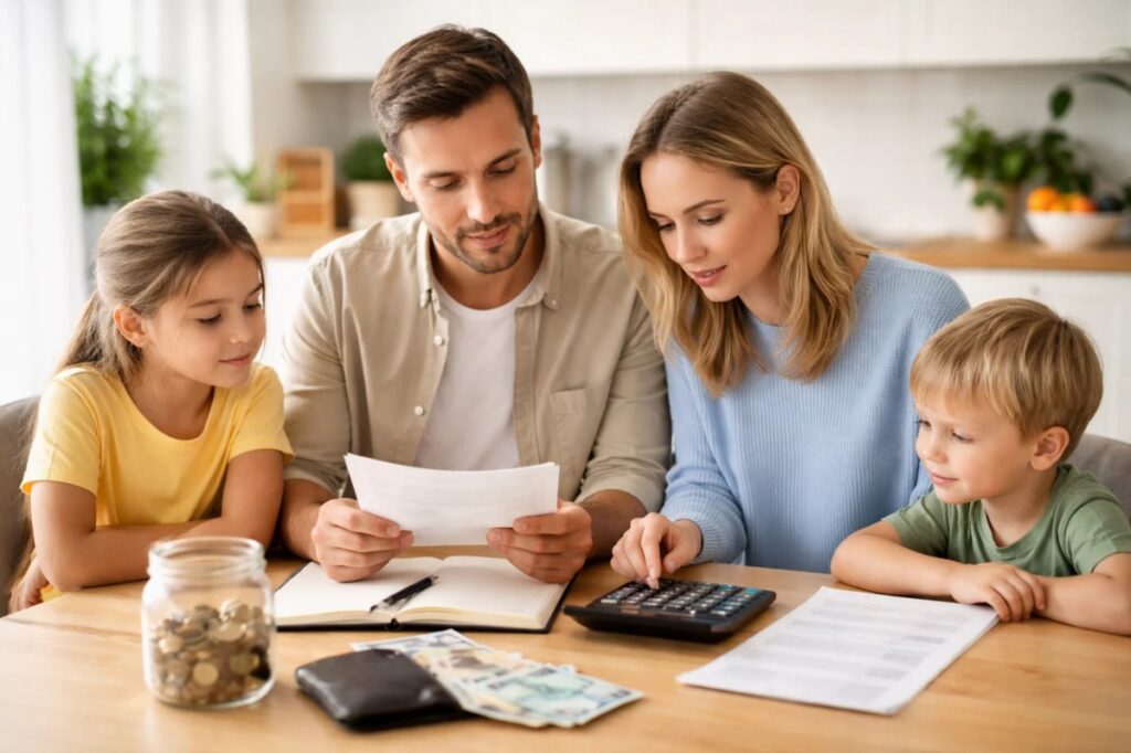 Familienfinanzplanung in Deutschland angesichts der Lebenshaltungskosten