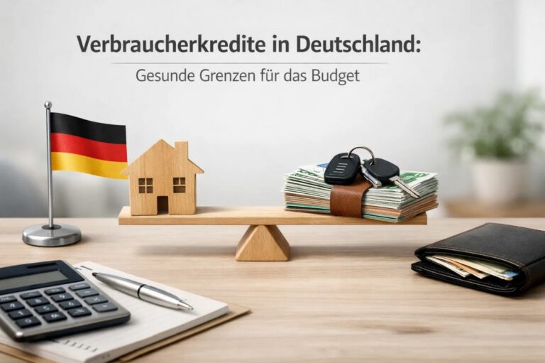Verbraucherkredite in Deutschland: Gesunde Grenzen für das Budget