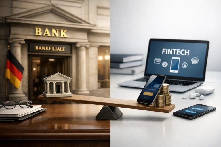 Traditionelle Banken in Deutschland: Herausforderungen im Wettbewerb mit Fintechs