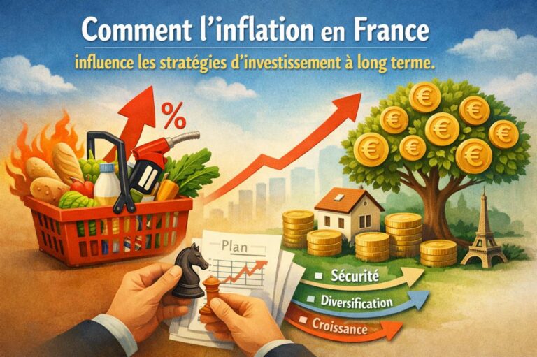Comment l’inflation en France influence les stratégies d’investissement à long terme
