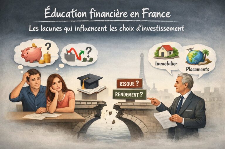 Éducation financière en France : les lacunes qui influencent les choix d’investissement