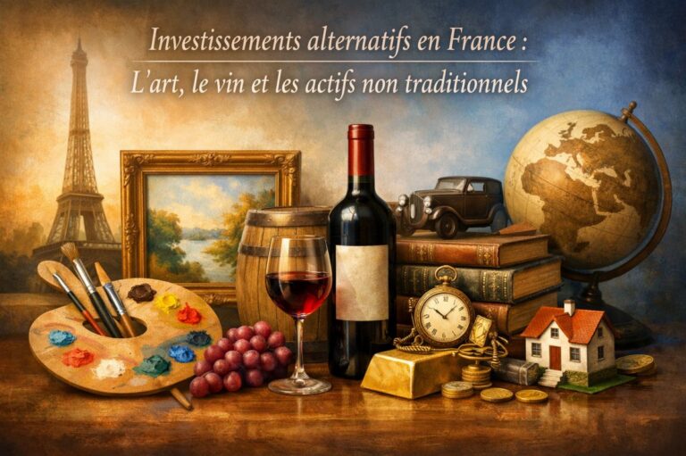 Investissements alternatifs en France : l’art, le vin et les actifs non traditionnels