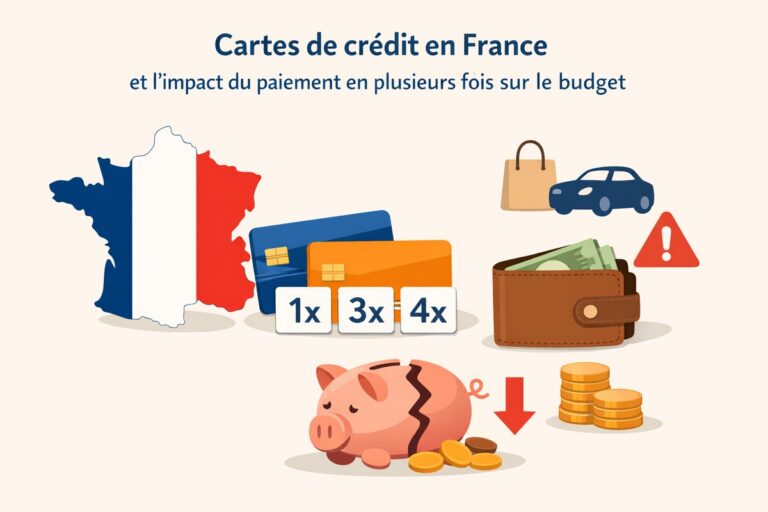 Cartes de crédit en France et l’impact du paiement en plusieurs fois sur le budget