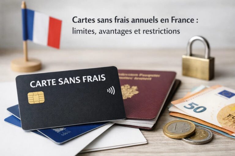 Cartes sans frais annuels en France : limites, avantages et restrictions