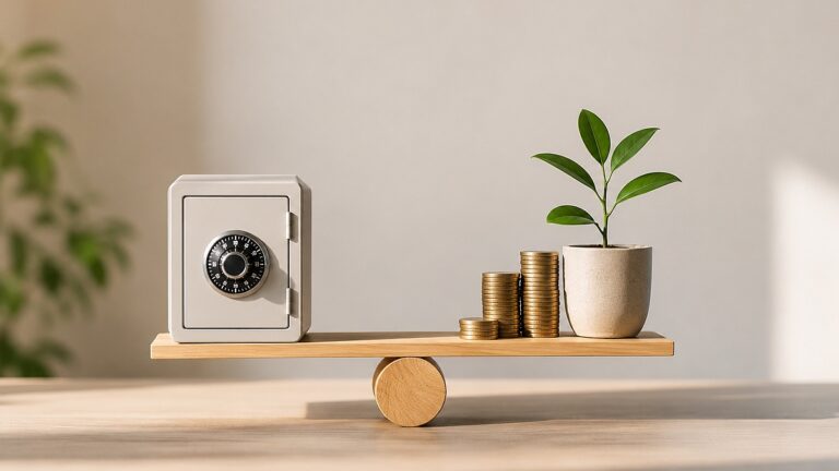 Reserva financeira e investimentos: como equilibrar segurança e retorno