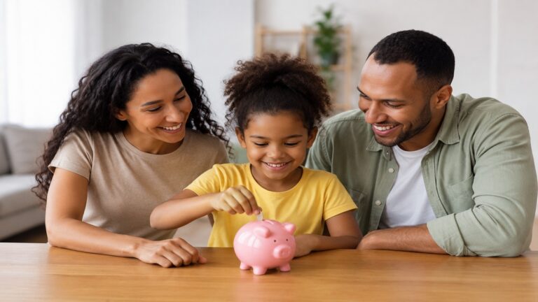 Educação financeira infantil: hábitos que começam dentro de casa