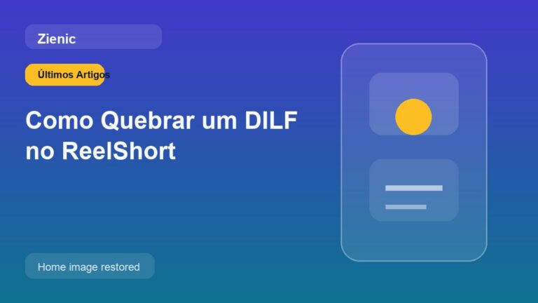 Como Quebrar um DILF no ReelShort