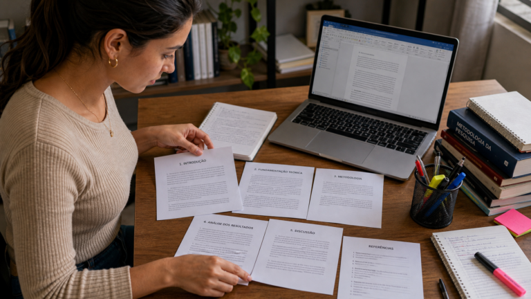 Estrutura do Trabalho Acadêmico – Passo a Passo Detalhado