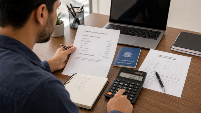 Tabela prática de cálculo rescisório